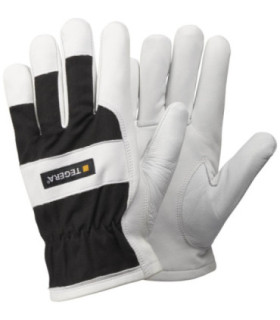 Guanti in pelle medio foderati Cat II TEGERA 25 (12 paia)