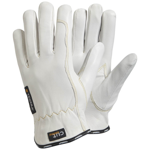 Hitze- und schnittfester Lederhandschuh TEGERA 255