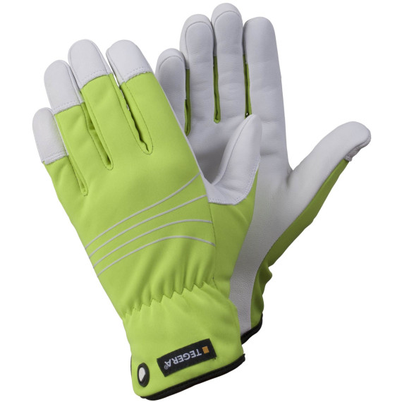 Leather gloves for all types of work TEGERA 290 (6 pairs)