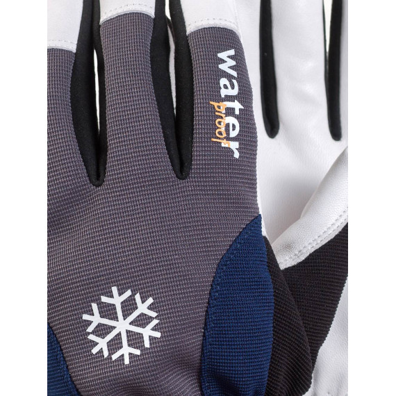 Gants en cuir de chèvre doublés pour environnements froids et enneigés Aquathan® TEGERA 292