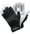 Gants en cuir non doublés Cat II avec revers imperméable TEGERA 294 (6 paires)