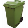 Contenedor de resíduos industriais de 360 litros com pedal exterior 865x620x110 mm