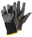Gants en cuir synthétique haute protection au niveau de la paume et des articulations TEGERA 9205