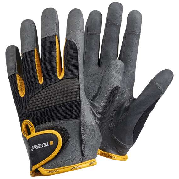 Mikrothan® Kunstlederhandschuhe mit verstärkten Nähten TEGERA 9140 (6 Paare)