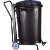 Goliath 95-liter cube with pedal and wheels DENOX - FAMESA