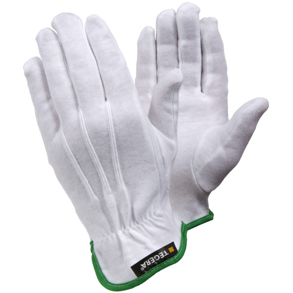 Baumwollmischhandschuhe mit glatter Handfläche TEGERA 8120 (12 Paare)