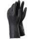 Guante químico flocado relieve anti-deslizante TEGERA 81000 (6 pares)