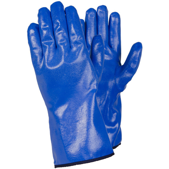 Nitrile gloves for chemicals for winter TEGERA 7350 (5 pairs)