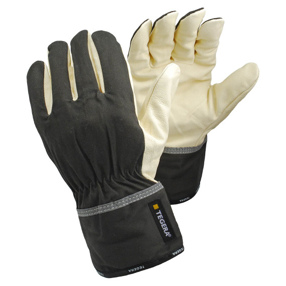 Leather gloves for all types of work TEGERA 360 (12 pairs)
