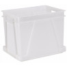 Caisse empilable pour usage alimentaire de 30 litres Norme européenne DENOX- FAMESA