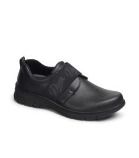 Blucher-type shoe with upper elastic closure SIENA
