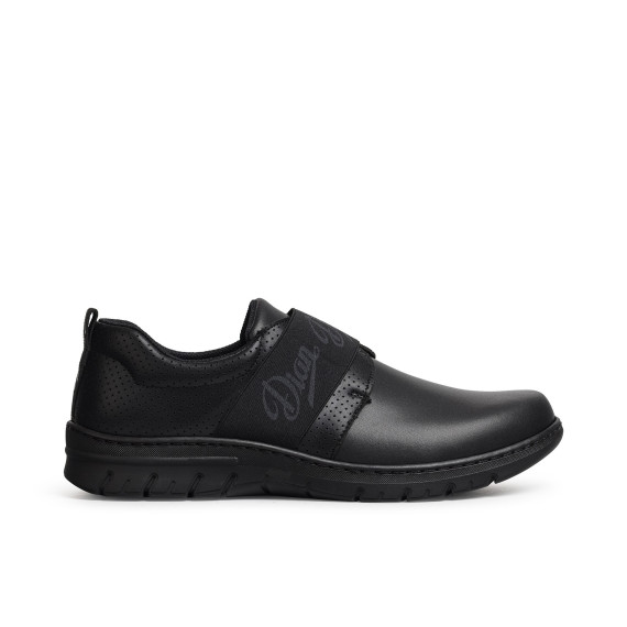 Sapatilha tipo blucher com fecho de elástico superior SIENA