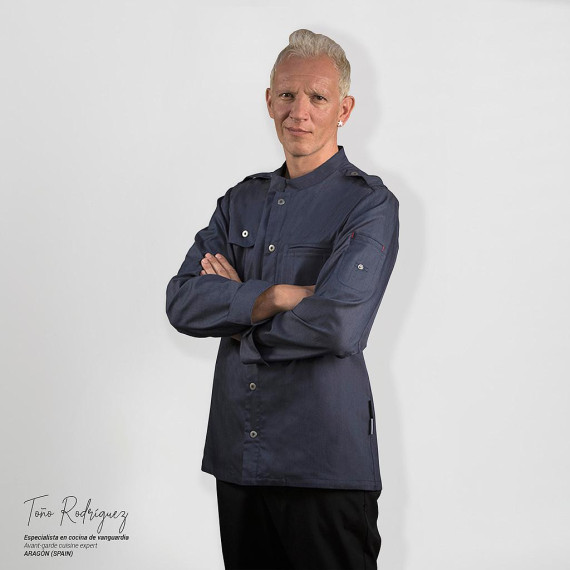 Semi-fitted Unisex Kitchen Jacket UNIFORMES GARY'S ODIN 930008