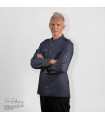 Veste de cuisine semi-ajustée Unisexe UNIFORMES GARY'S ODIN 930008