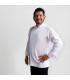 Jaqueta Gastrochef com colarinho Mao e botões ocultos Unisex ATON UNIFORMES GARY'S 930005