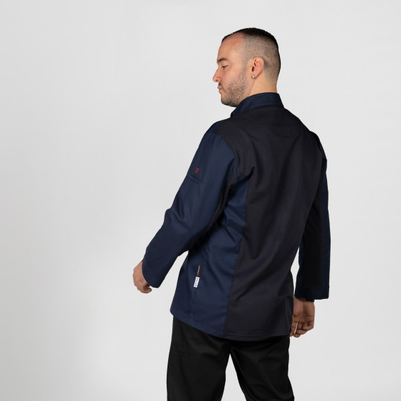 Giacca da cucina a maniche lunghe con colletto a camicia, tessuto COOLMAX AMON UNIFORMES GARY'S 930021