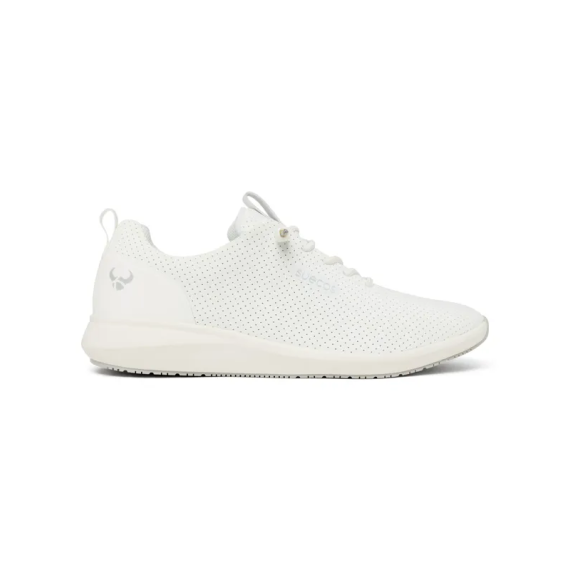 Zapatilla de trabajo sector sanitario Sneaker  color blanco KLAR SUECOS