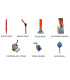 Kit Davit Base de plancher 30048 avec tour TRN1