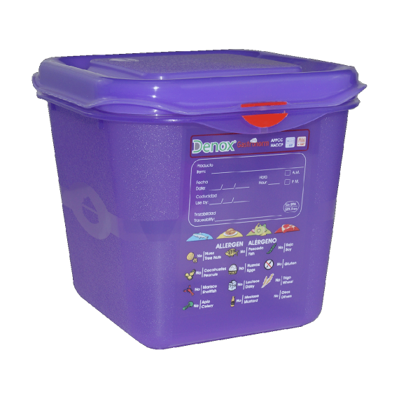 Gastronox hermetic professional allergen for food 1/6 H150 DENOX- FAMESA