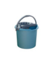 Seau Selecta avec essoreuse de 12 litres DENOX - FAMESA