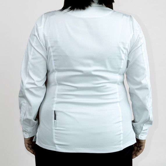 Jaqueta de cozinha para mulher ERIS colarinho Smoking UNIFORMES GARY'S 930004