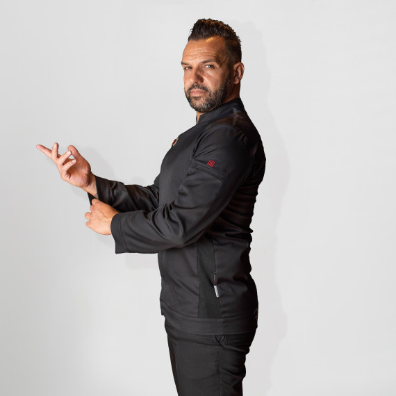 Giacca da cucina unisex modello HUBAL UNIFORMES GARY'S 930018
