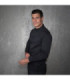 Unisex Kochjacke mit Clipverschluss, wasserabweisendem Gewebe, OSIRIS UNIFORMES GARY'S 930001