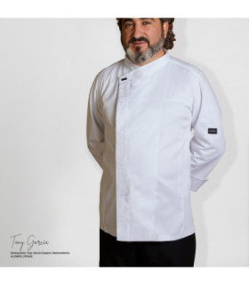 Gastrochef jacket with crossed Mao collar Unisex CIRCE UNIFORMES GARY'S 934500