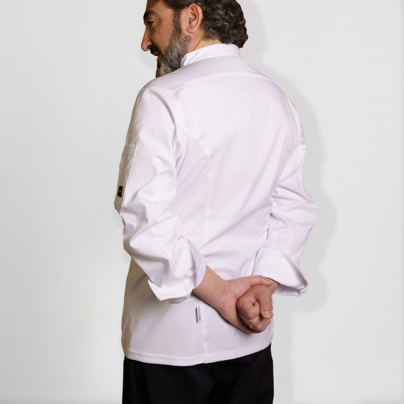 Chaqueta de chef Gastrochef cuello mao cruzado Unisex CIRCE UNIFORMES GARY'S 934500