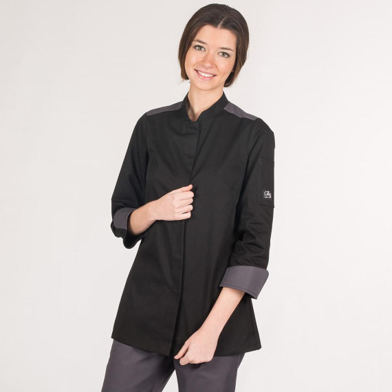 Giacca da cucina donna chiusura incrociata ARTEMISA UNIFORMES GARY'S 935500