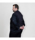 GASTROCHEF unisex long sleeve jacket with crossed collar ICARO UNIFORMES GARY'S 933000