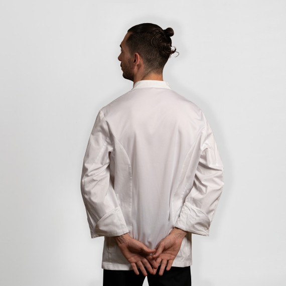 Giacca Gastrochef con bottoni a pressione nascosti e tasche sul petto HERMES UNIFORMES GARY'S 932000