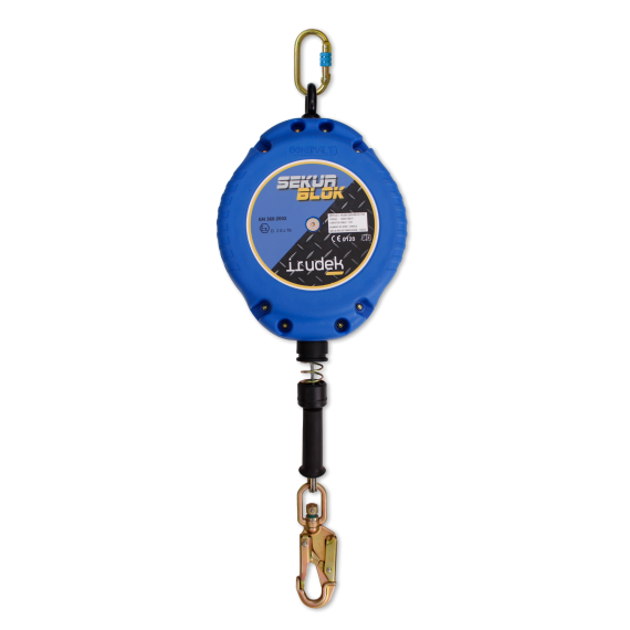 Retractable anti-fall device for work at height IRUDEK ATEX Sekurblok