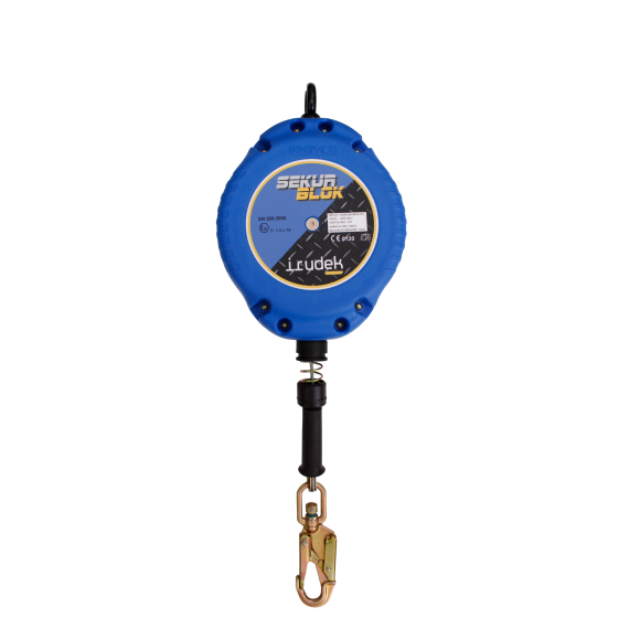 Retractable anti-fall device for work at height IRUDEK ATEX Sekurblok