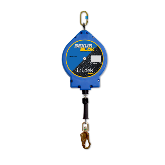 Retractable anti-fall device for work at height IRUDEK ATEX Sekurblok