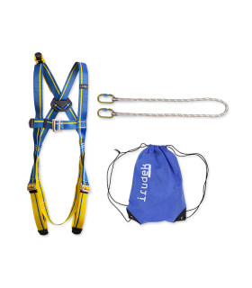 Corde De Positionnement Semi-statique Irudek 12mm - Norme EN358, Avec Tendeur