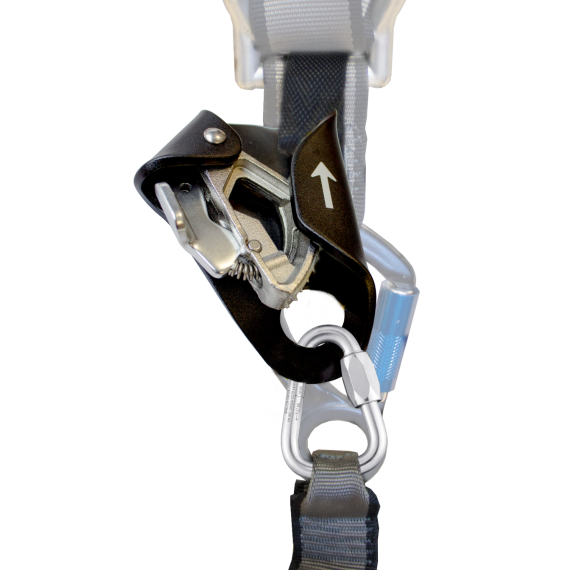 Ventral rope blocker for fall protection harness IRUDEK Krow