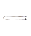 Cuerda de conexión semiestática ø11mm con guardacabos IRUDEK 10100