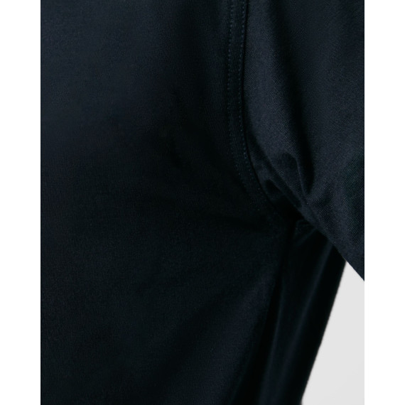 Langarm-Polo in Flammziegel-Gewebe Santana 9402