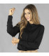 Arbeitsbluse für Frauen mit Hemdkragen und langen Ärmeln, INTERLOCK POLYESTER SARDINIEN UNIFORMEN GARY'S 210012