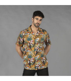 Camisa do homem homem colar Havaí 210002