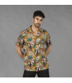 Camisa hombre cuello solapa Hawai 210002
