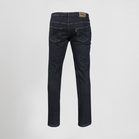 Men's high-waisted elastic denim pants in CASDY UNIFORMES GARY'S 780200 fabric.