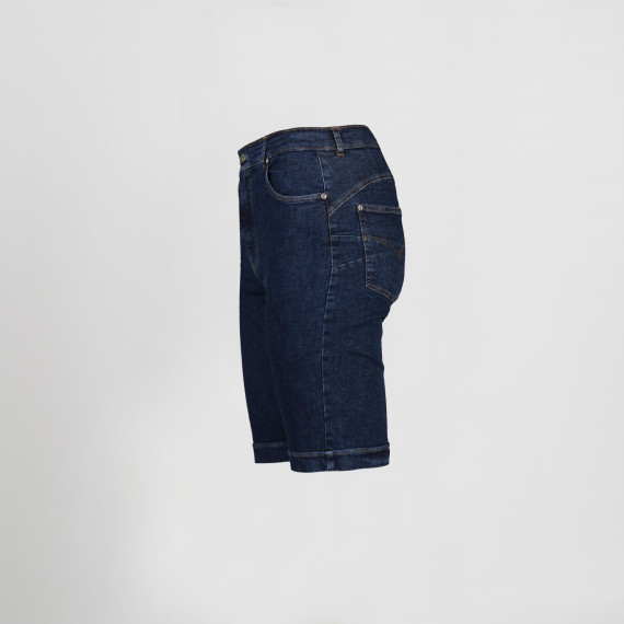 Bermuda de mulher em jeans para o verão, em tecido flexível CASDY UNIFORMES GARY'S 780500.