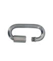 Elos Ovais de Aço Inoxidável com Fecho de Rosca Permanente Link Inox 10 MM