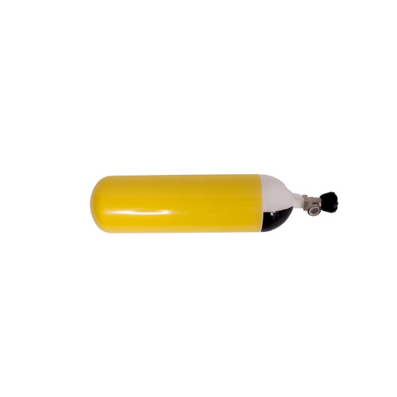 Botella de acero de 6 litros para gases a presión DIABLO IRUDEK