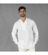 Chemise homme Chambray Mao Col Nias 210009