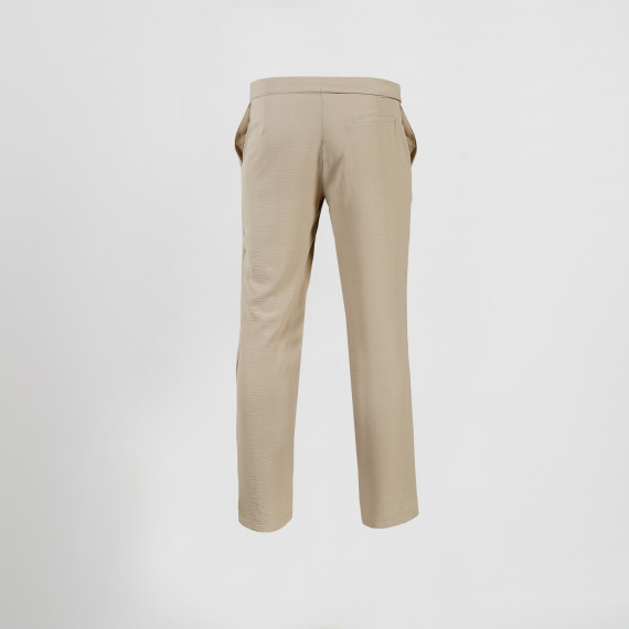 Pantaloni da uomo con tasche e fiocco in vita, in tessuto Bambula UNIFORMES GARY'S 700032