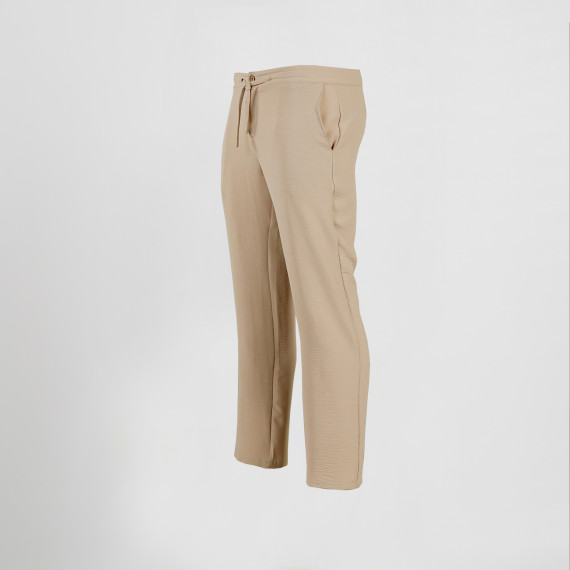 Pantalón de hombre con bolsillos y lazo en la cintura, en tejido Bambula UNIFORMES GARY'S 700032