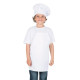 Tablier avec poitrine infantile